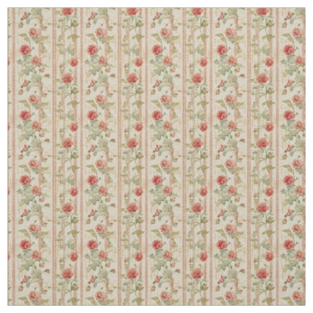 Tissu Élégance rustique Rose (Échantillon)