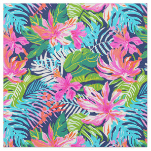 Tissu Élégance tropicale