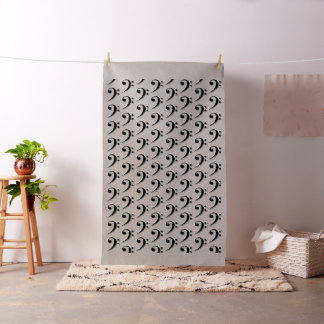 Tissu élégant de clef basse