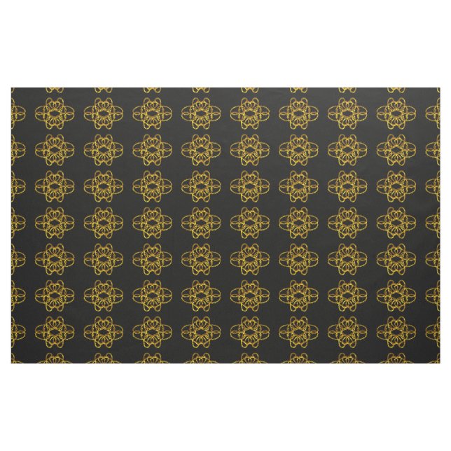 Tissu élégant de damassé (Fat Quarter)
