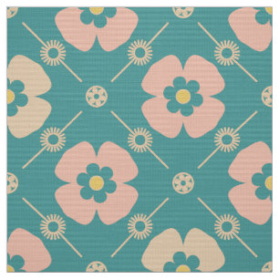 Tissu élégant en tuiles rétro 60s les années 70