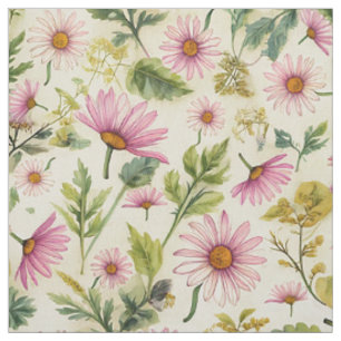 Tissu Élégant modèle floral de printemps