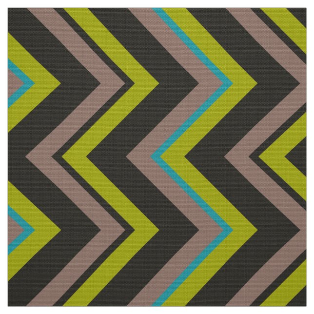 Tissu Elégant moderne Chevron Zigzag Motif 2 (Échantillon)