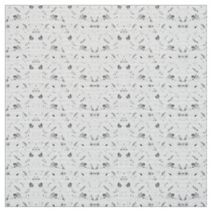 Tissu Élégant motif floral noir et blanc mettant en vale
