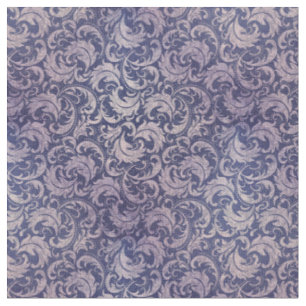 Tissu Élégant motif Vintage pourpre damassé