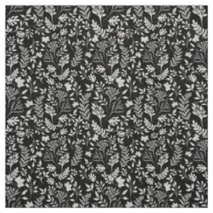 Tissu Elégant Parties scintillant Argent Foliing Design