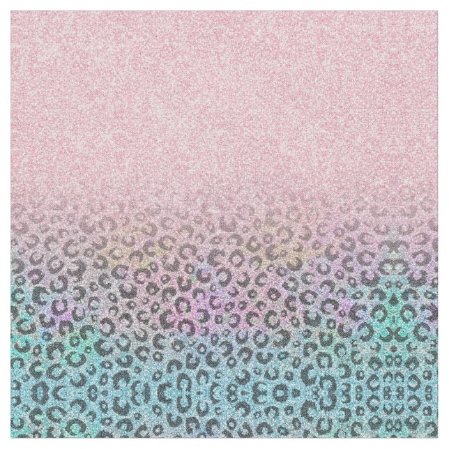 Tissu Élégant Rose Gold Iridescente Parties scintillant  (Fermer)