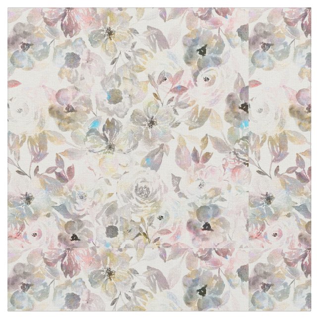 Tissu Elégant rose gris blanc (Fermer)