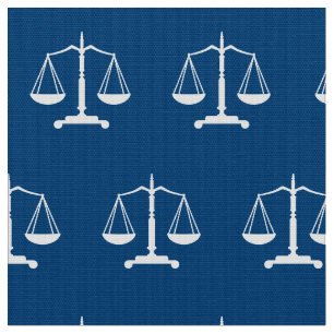 Tissu Élégantes échelles de justice  Avocat