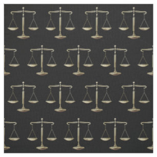Tissu Élégantes échelles de justice Avocat