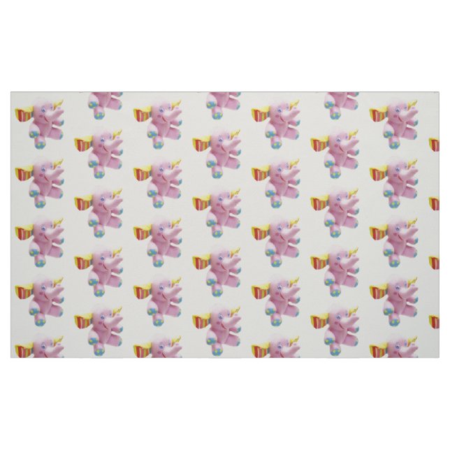Tissu Éléphant bébé drôle (Fat Quarter)