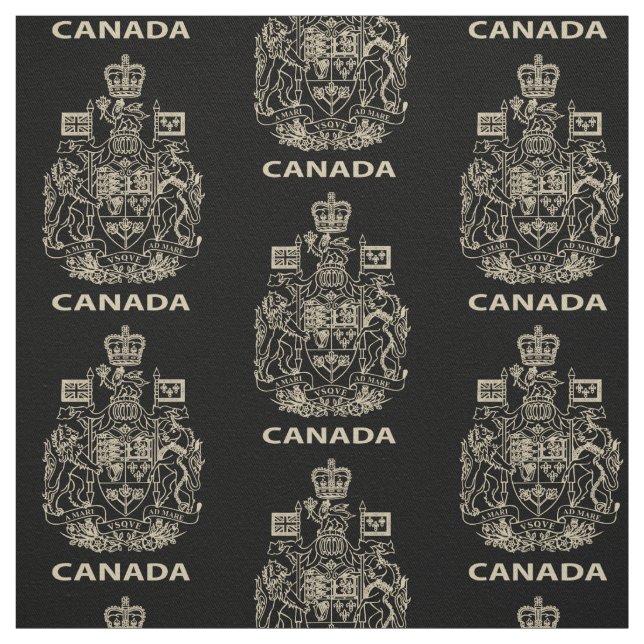 Tissu emblème national du Canada (Échantillon)