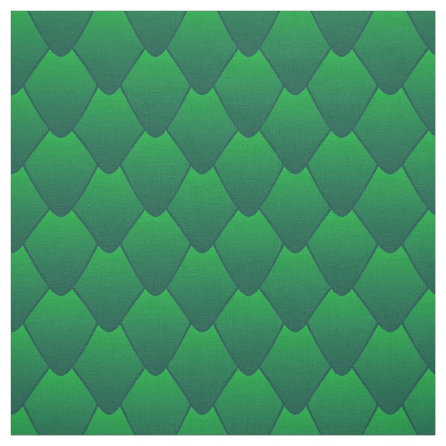 Tissu Émeraude Dragon Scales (Échantillon)