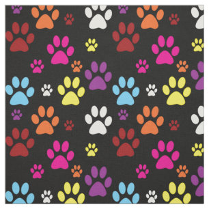 Tissu Empreinte animal de Pâtes Cute Polka