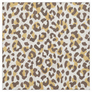 Tissu Empreinte de chic teetah couleur or neutre Safari