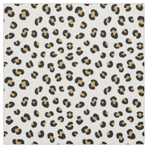Tissu Empreinte de léopard moderne