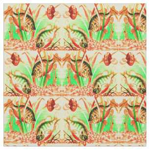 Tissu empreinte de poisson d'eau douce
