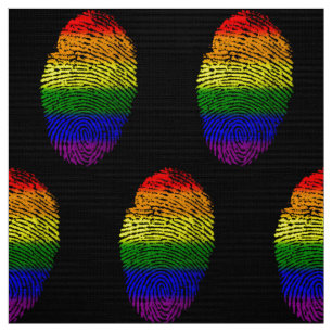 Tissu Empreinte digitale de LGBT