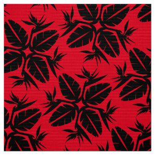 Tissu Empreinte hawaïenne tropicale Ambiance paradisiaq