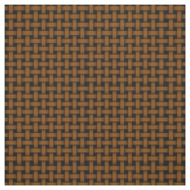 Tissu en coton Motif Brown tissé (Échantillon)