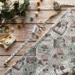 Tissu en coton Motif vintage