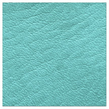 Tissu en cuir turquoise Faux