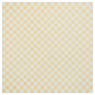 Tissu En vichy jaune
