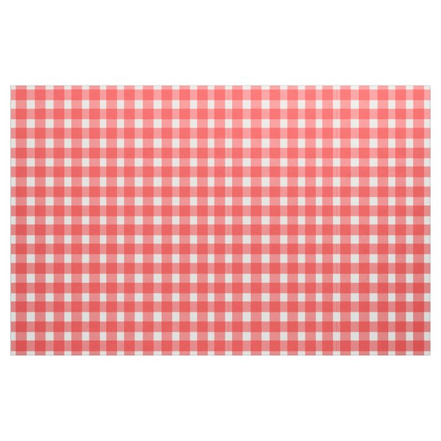 Tissu En vichy rouge (Yard)