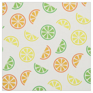 Tissu Enfants mignons Citrus Fruit Baby Nursery Citron L