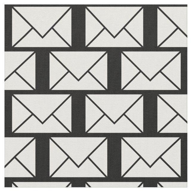 Tissu Enveloppes de lettres mignonnes (Fermer)