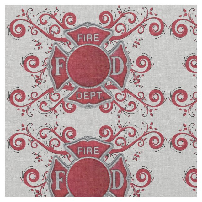Tissu épanoui de corps de sapeurs-pompiers (Fermer)