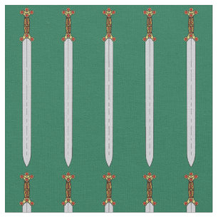 Tissu Épée celtique antique
