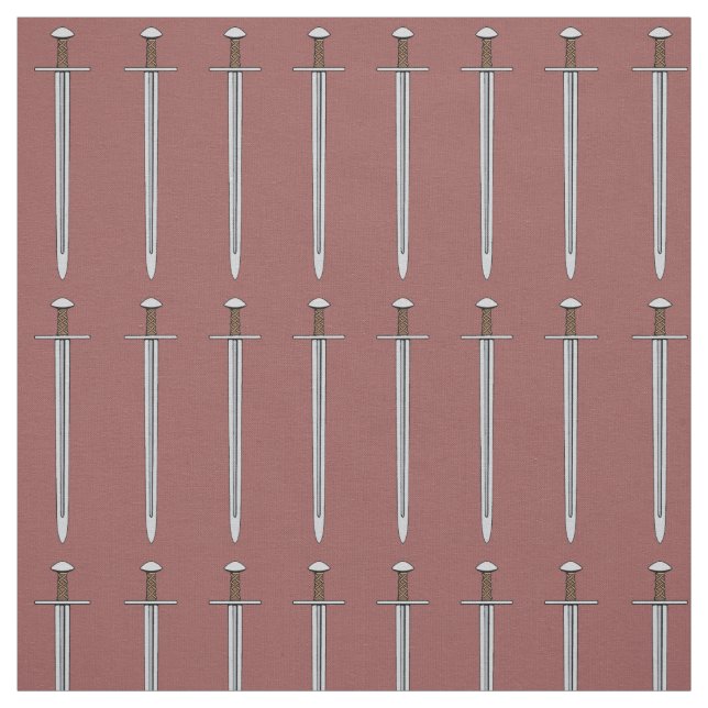 Tissu Épée normande médiévale (Échantillon)