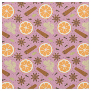 Tissu épices de Noël
