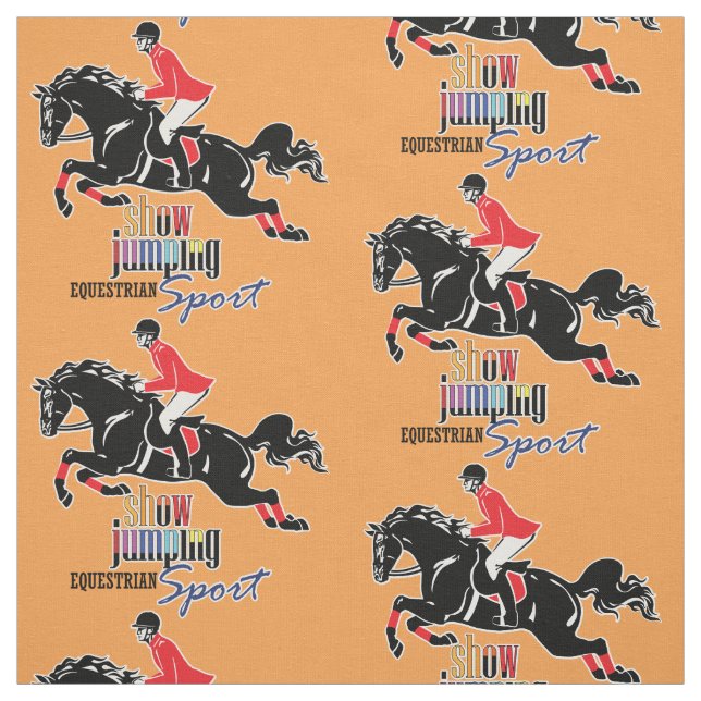 Tissu equestrishow (Échantillon)