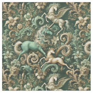 Tissu Equinoxe céleste - Carrelage classique victorien g