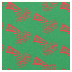 Tissu Équipe de meneuses de claque Couleurs de l'école R