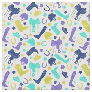 Tissu Équitation Équestre Équitation Thématique Motif Fa