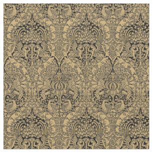 Tissu Ere victorienne vintage Corona Vita par Walter Cra