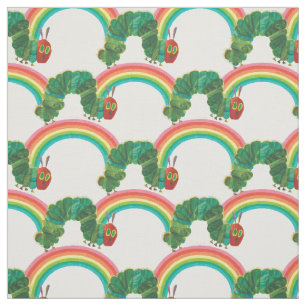 Tissu Eric Carle Le très affamé Motif Caterpillar