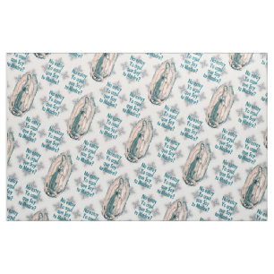Tissu Espagnol Notre-Dame de Guadalupe Vierge Marie Sepi
