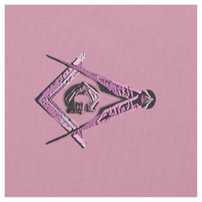 Tissu Esprit maçonnique (rose) (Fermer)