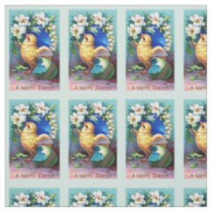 Tissu Est Tombé Un Bon Poussin De Pâques