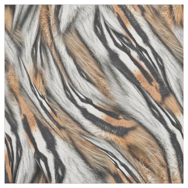 Tissu Estampa pele de tigre. (Échantillon)