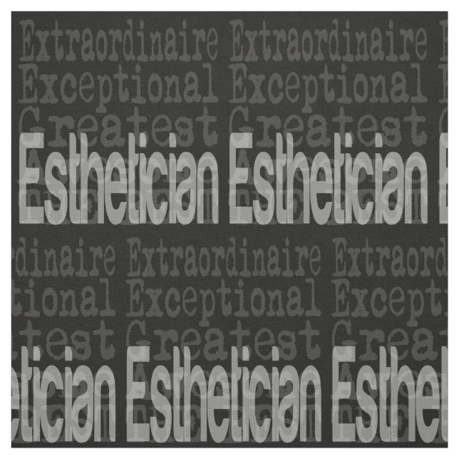 Tissu Esthétique Extraordinaire (Échantillon)