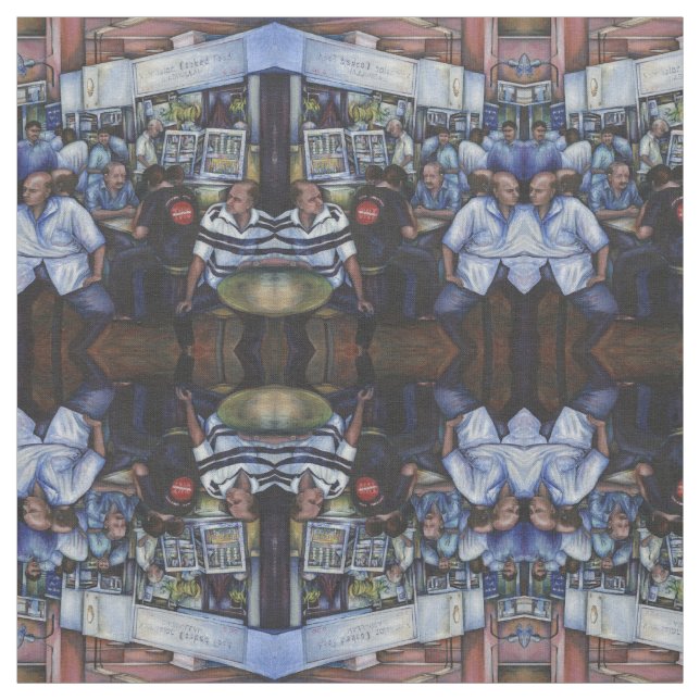 Tissu Et... Elle a épousé le Mailman (Échantillon)