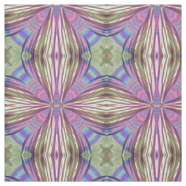 Tissu Étapes FAIRY ~ Mauve bleu pourpre vert ~ doux (Échantillon)