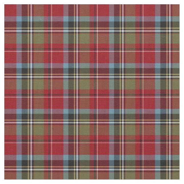 Tissu État de Caroline du Nord Tartan (Fermer)