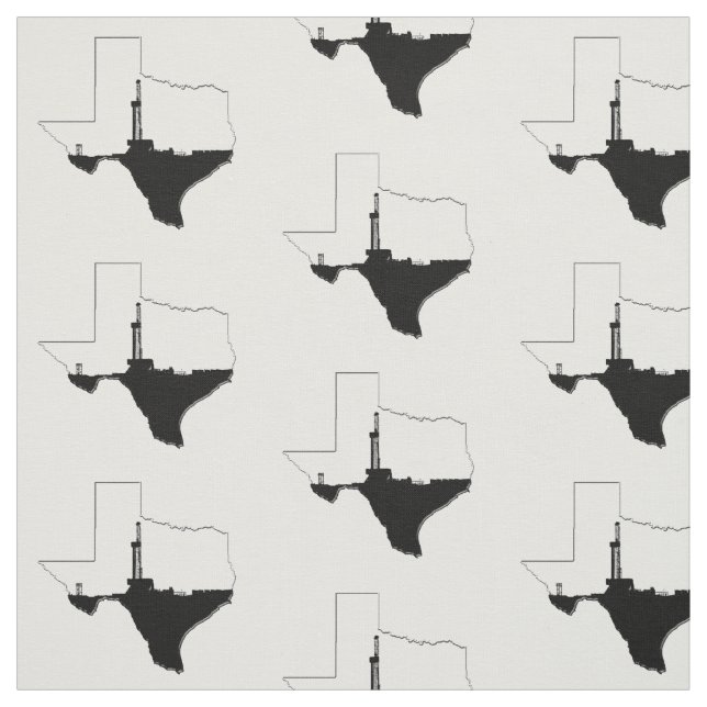 Tissu État de plate-forme de forage du Texas et de (Échantillon)