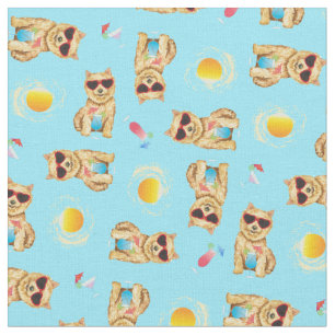 Tissu Été Norwich Terrier